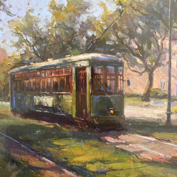 Y2K I Streetcar St. Charles Ave. New Orleans by Ukrainian Artist Roman Motuzok - Picture 3 of 13